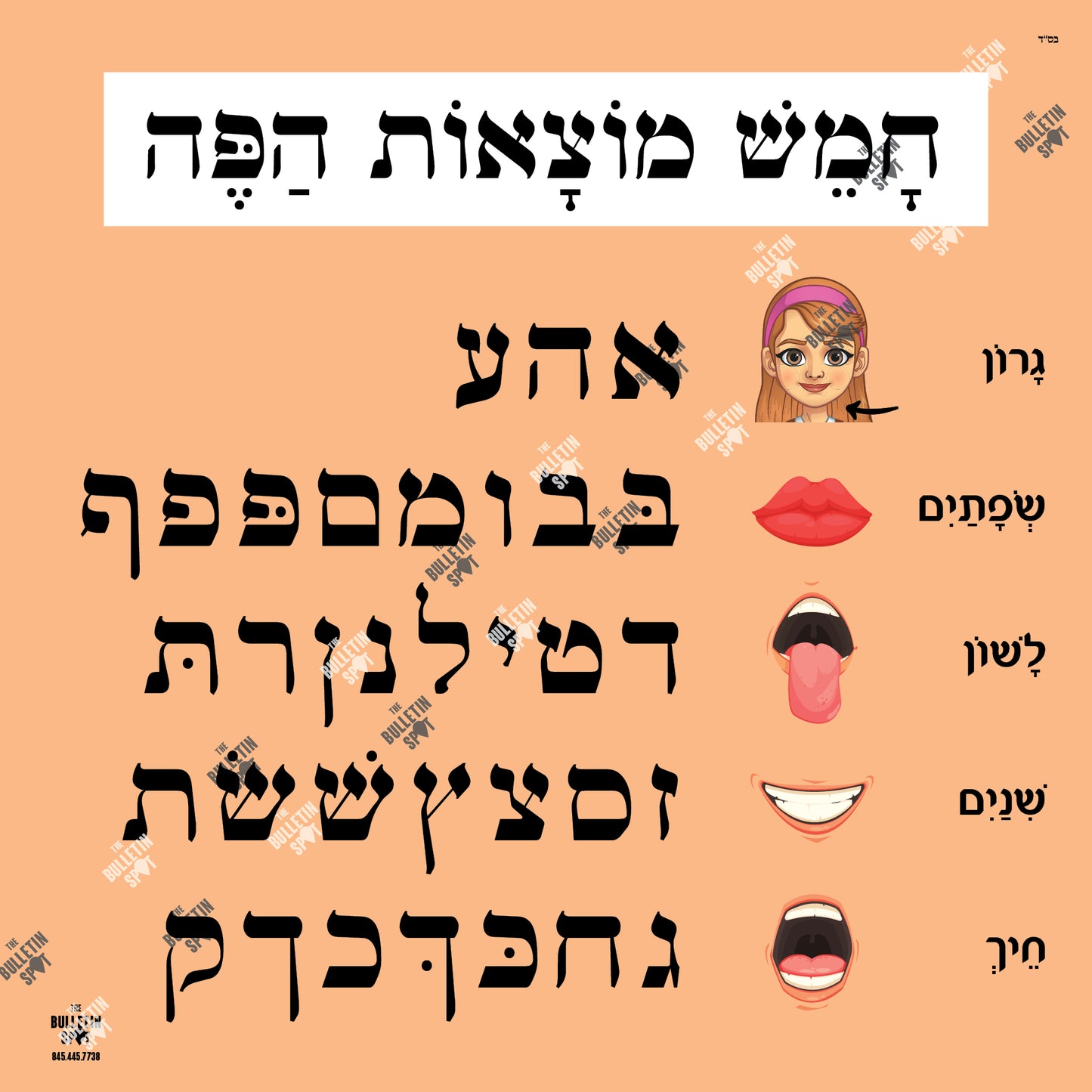 חמש מוצאות הפה